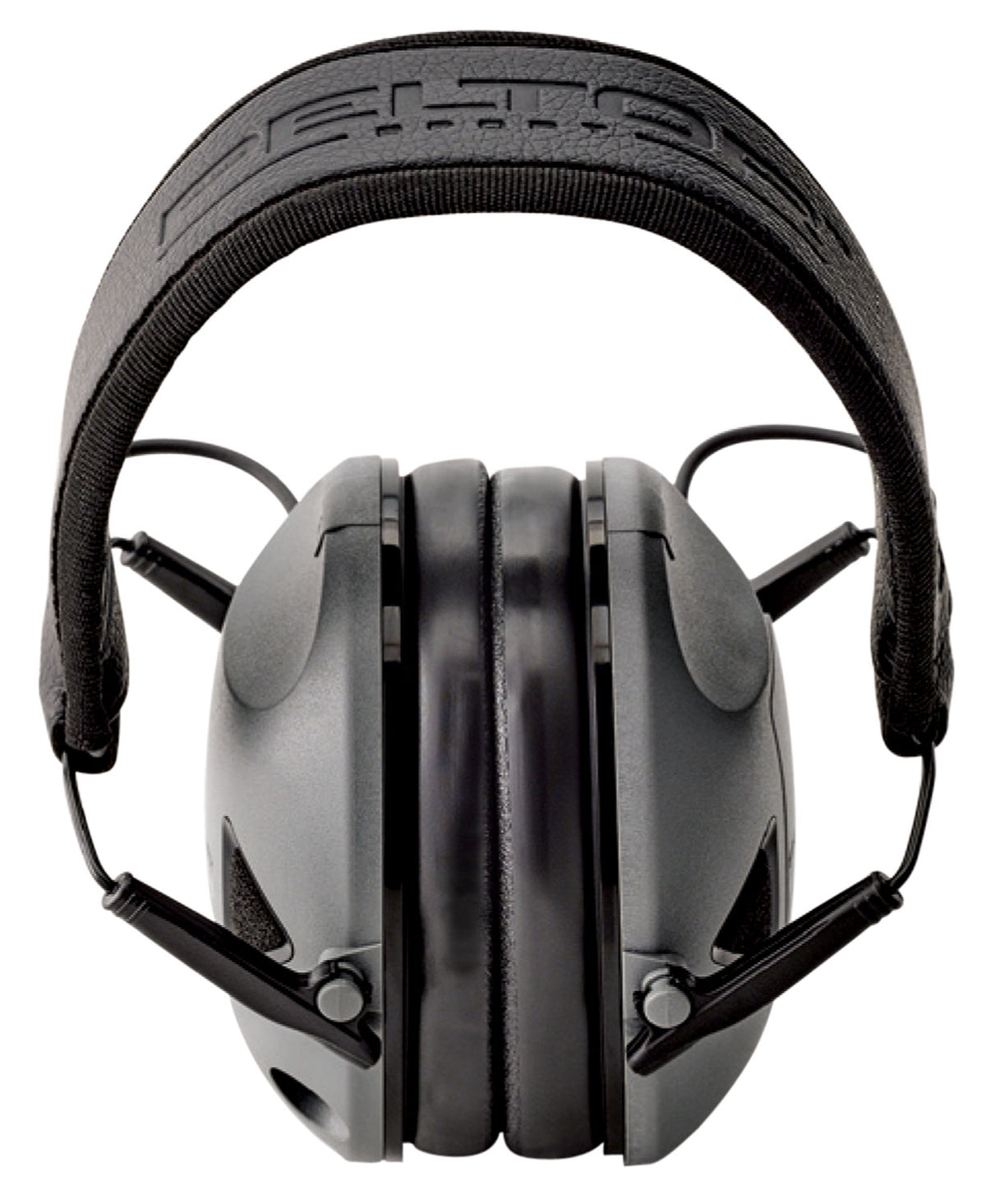 Peltor RGOTH4 Sport RangeGuard Electronic Earmuffs 21 dB Over-Head Gray/Black with Audio Input