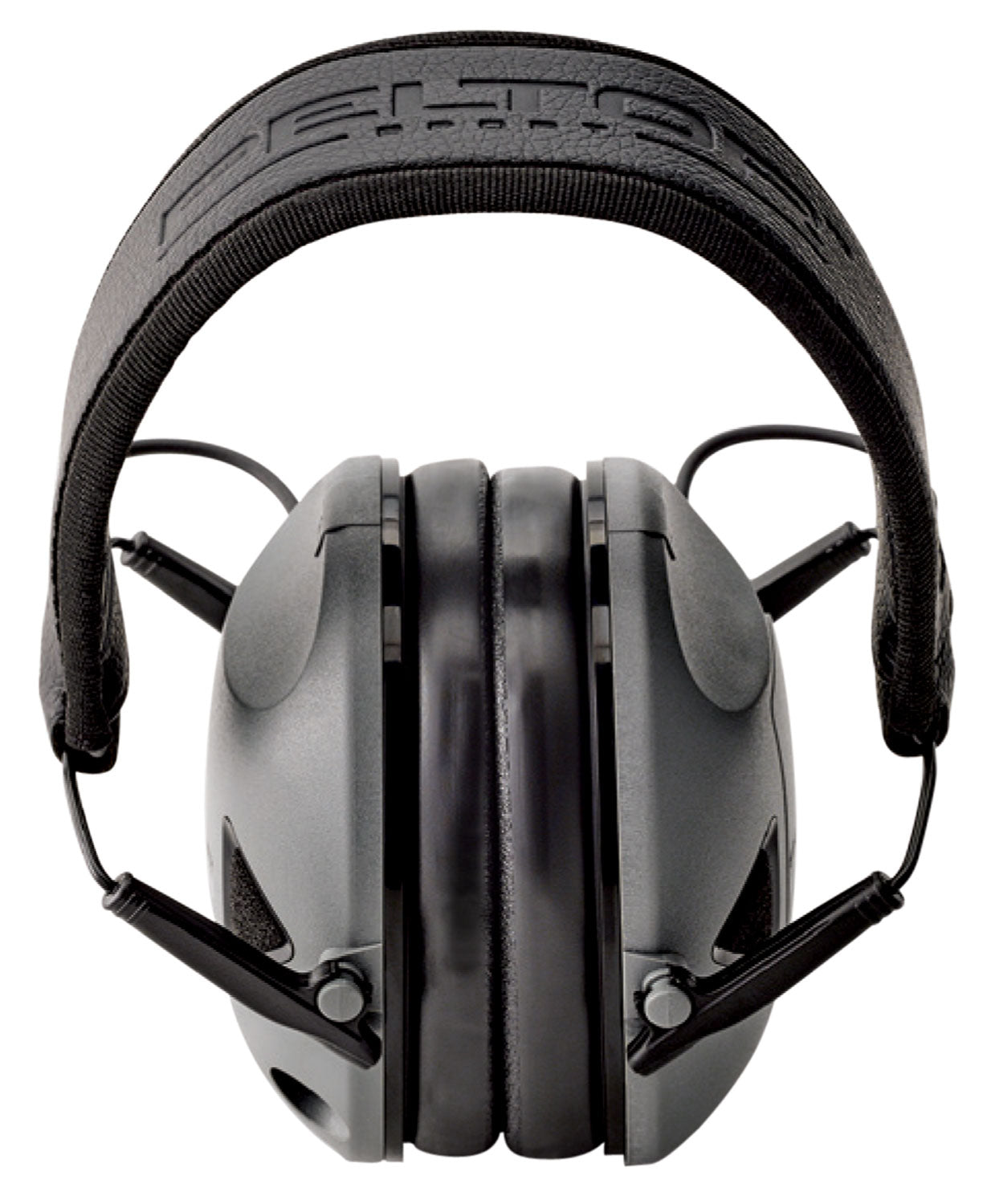 Peltor RGOTH4 Sport RangeGuard Electronic Earmuffs 21 dB Over-Head Gray/Black with Audio Input