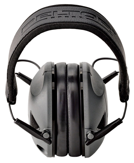 Peltor RGOTH4 Sport RangeGuard Electronic Earmuffs 21 dB Over-Head Gray/Black with Audio Input