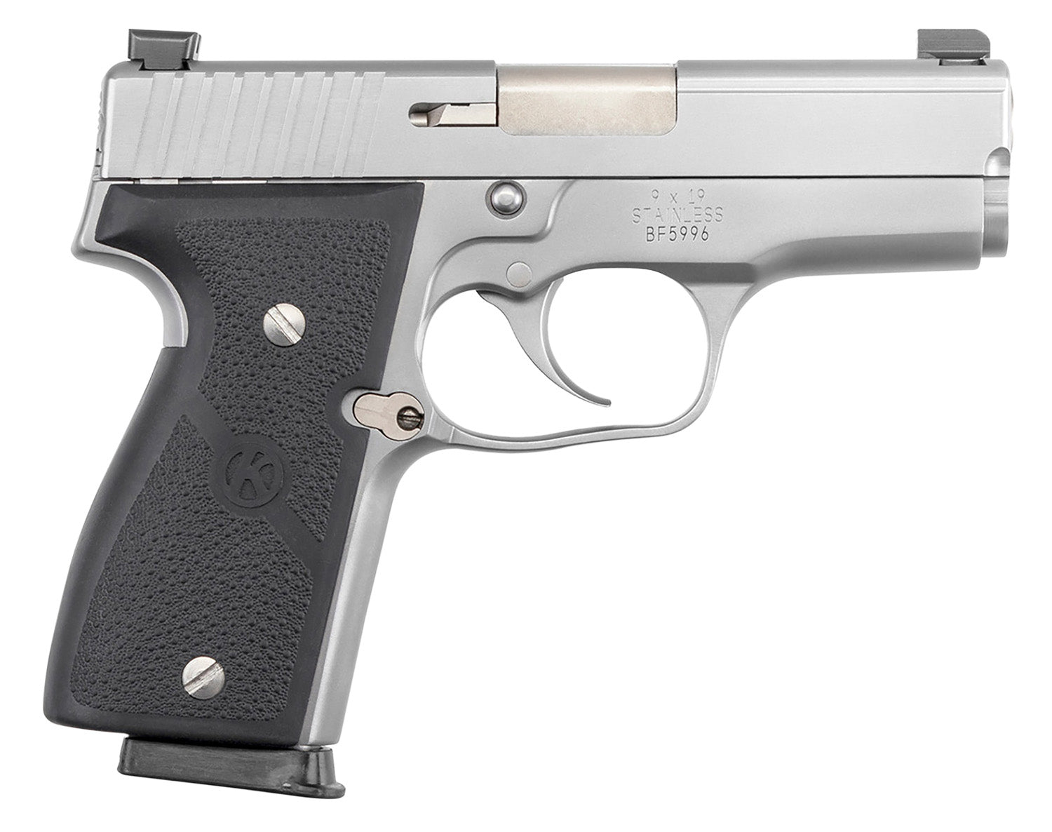 Kahr Arms K9 9mm Luger 3.50" Matte Stainless Pistol with TruGlo Night Sights