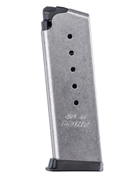 Kahr Arms K420 6-Round .40 S&W OEM Stainless Pistol Magazine for Kahr K/CW/KP