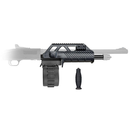 Adaptive Tactical 05100 Venom 12 Gauge 10-Round Rotary Magazine Conversion for Mossberg 500