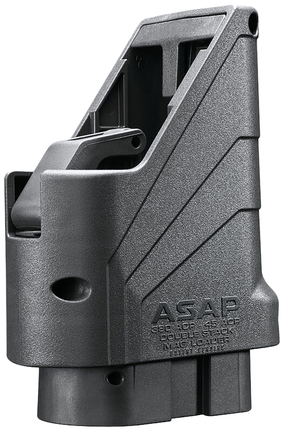 Butler Creek BCA2XSML ASAP Double Stack Universal Mag Loader .380 ACP-.45 ACP Black Polymer