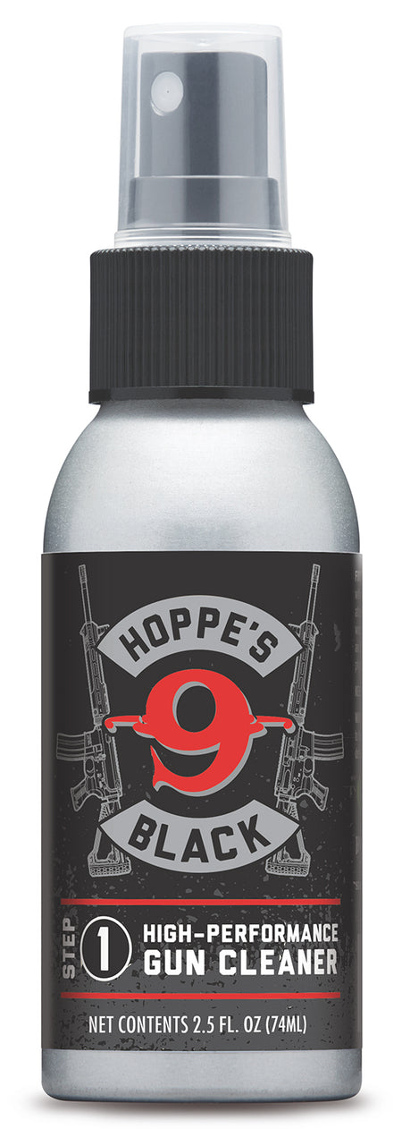 Hoppe's HBC2 Black Gun Cleaner Advanced Formula 2.50 oz. Aluminum Pump Bottle