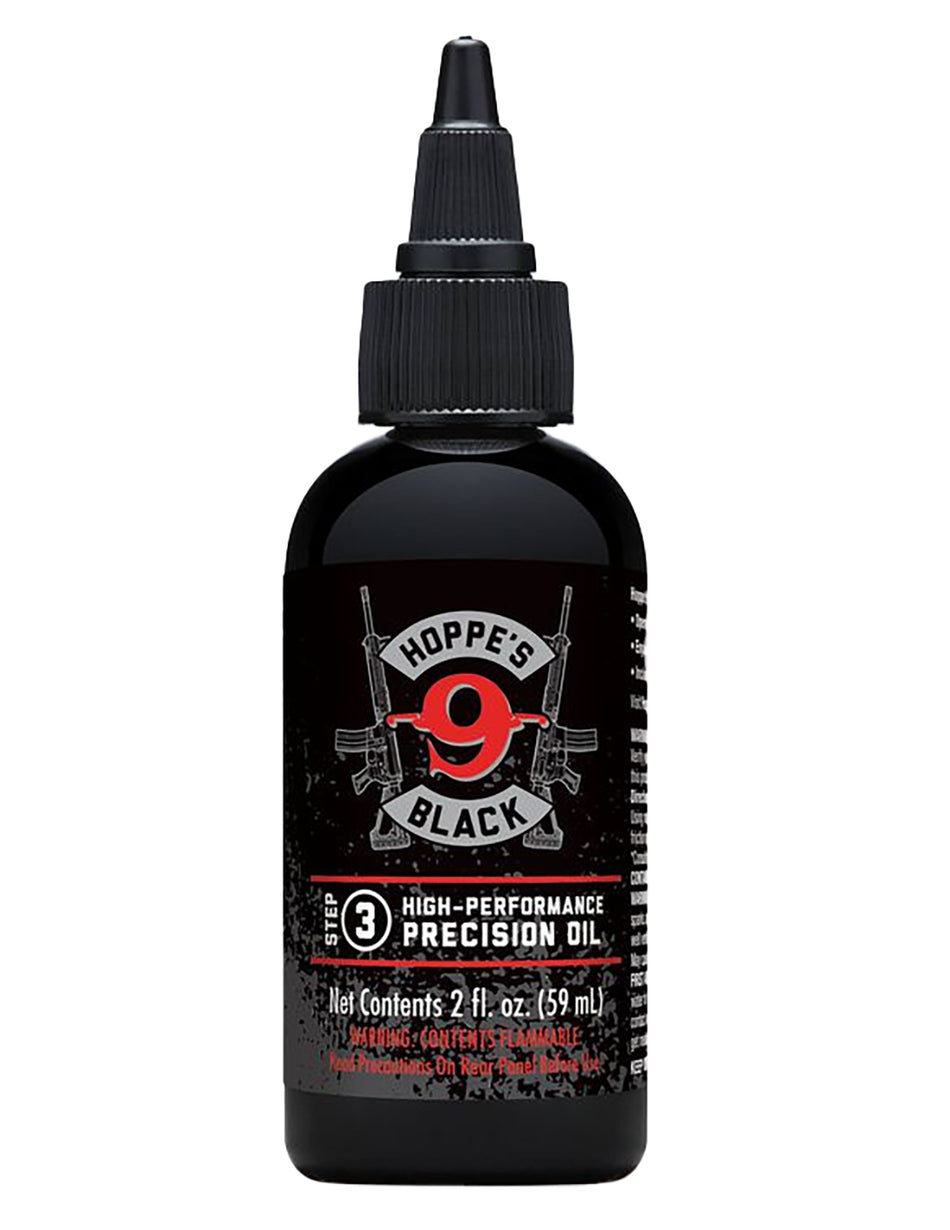 Hoppe's HBL2 Black Precision Gun Oil Anti-Rust Formula 2 oz. Squeeze Bottle
