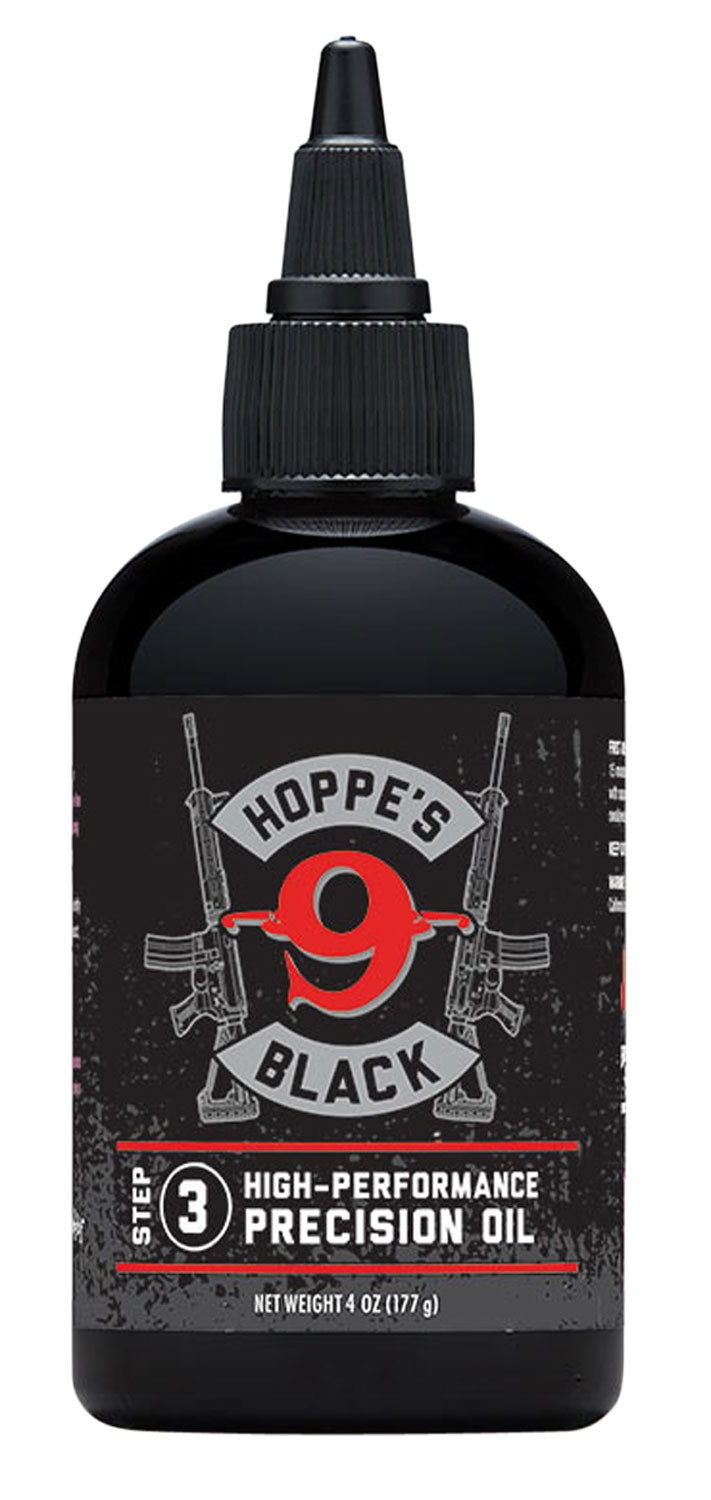 Hoppe's HBL4 Black Precision Gun Oil Anti-Rust Formula 4 oz. Squeeze Bottle