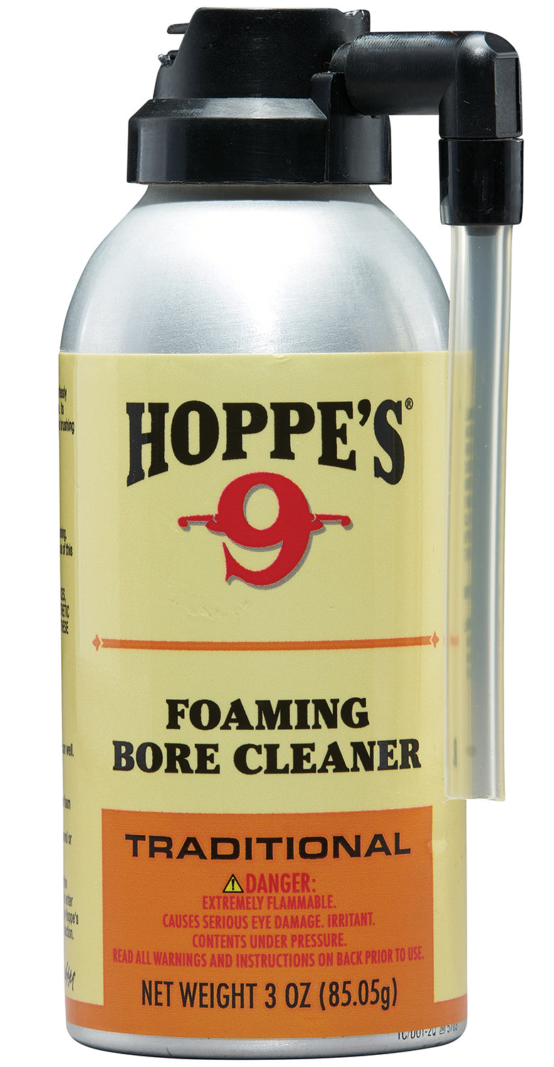 Hoppe's No. 9 Foaming Bore Cleaner 907 3-Ounce Aerosol Spray