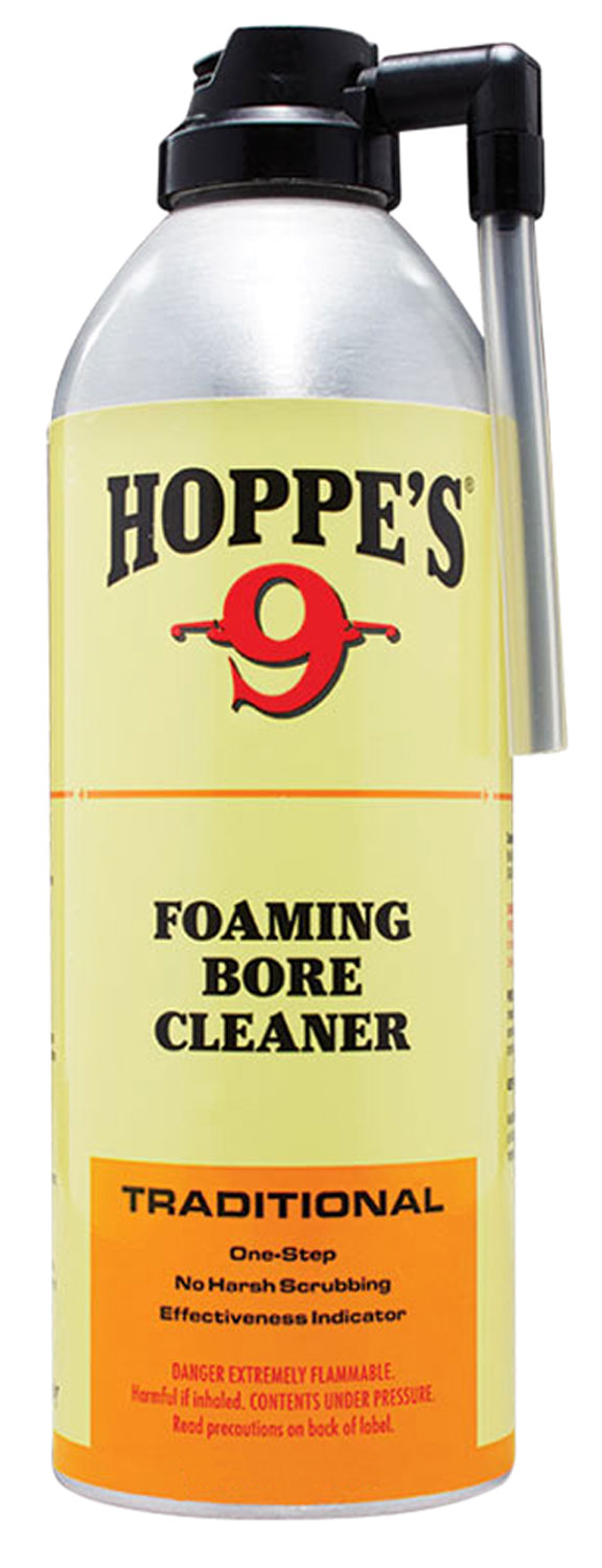 Hoppe's No. 9 Bore Cleaner Foam Style 908 12-Ounce Spray Bottle