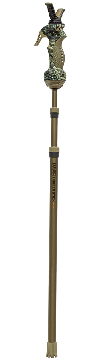 Primos Trigger Stick Gen3 Tall Shooting Stick, Camo, 33"-65"