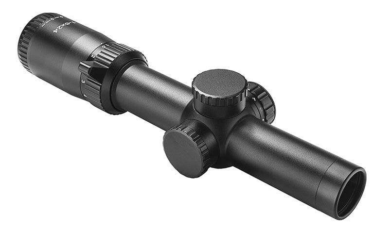 NcSTAR 1-6x24 Shooter Black LPV Scope Red/Green Illuminated Reticle
