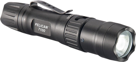 Pelican 7100 Compact Tactical Light Black Anodized 695 Lumens White LED