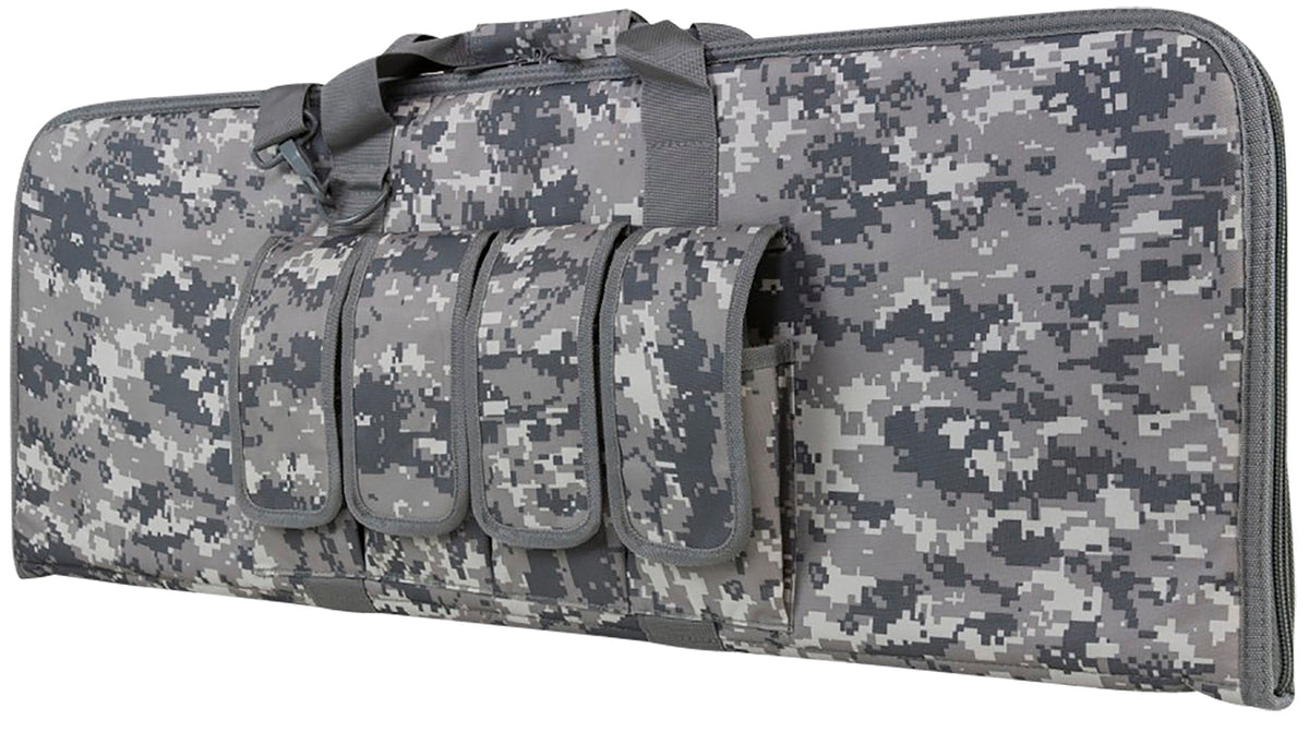 NcStar CVCP2960D36 VISM 36-Inch Digital Camo Carbine Case Lockable Zippers Mag Pouches
