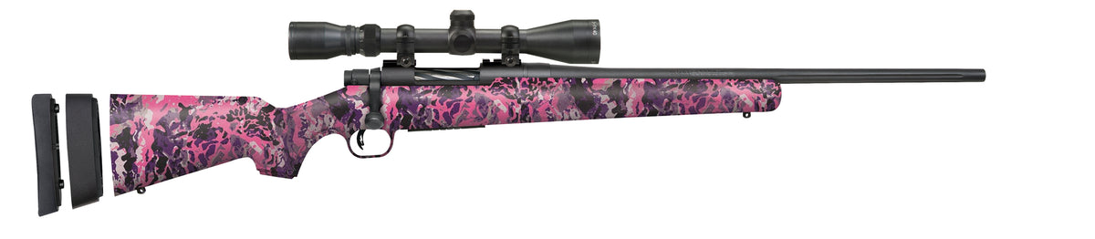Mossberg Patriot Super Bantam 28258 350 Legend 4+1 22in with 3-9x40mm Scope, Muddy Girl Wild Stock