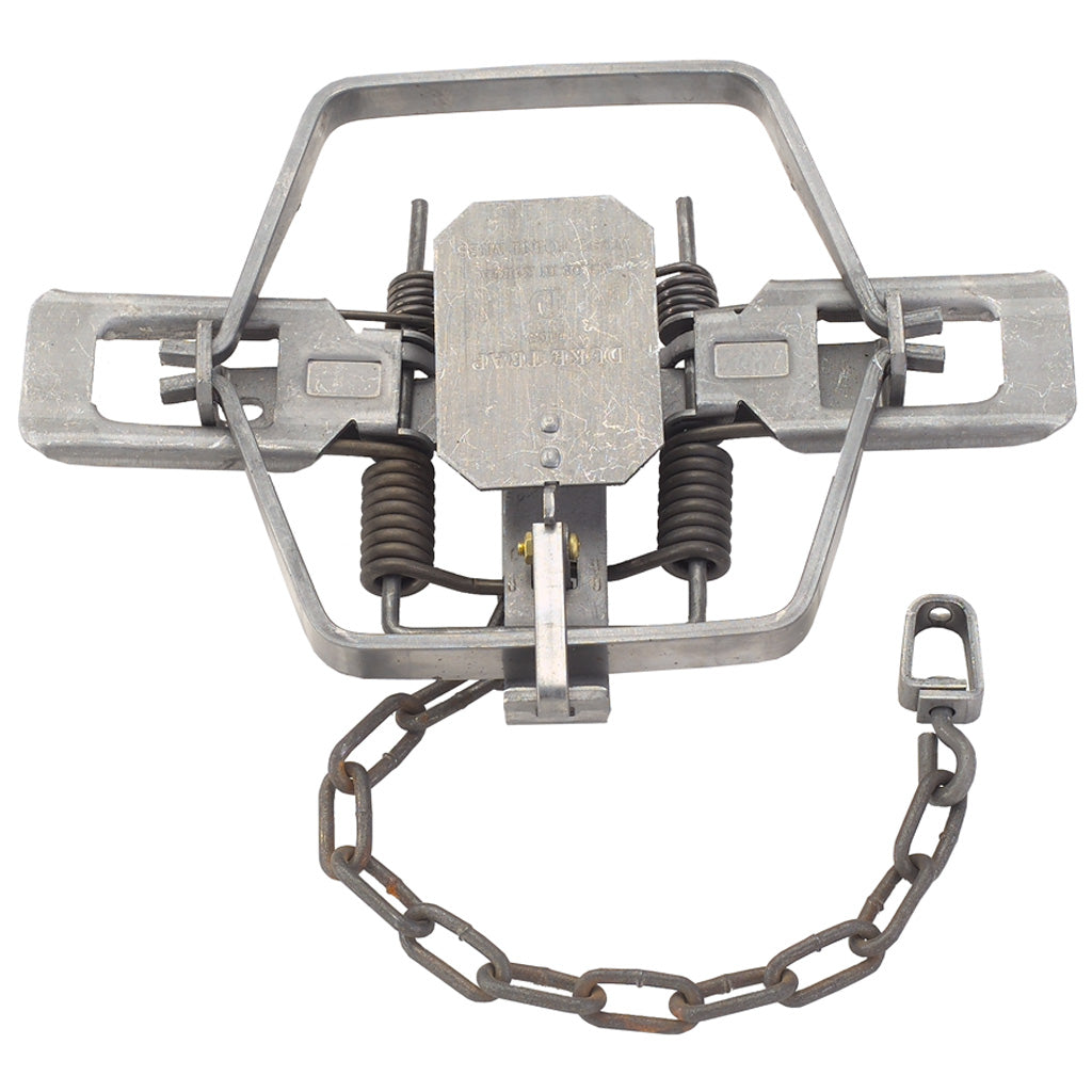Duke 4-Coil Spring Trap No. 4 for Beaver and Coyote
