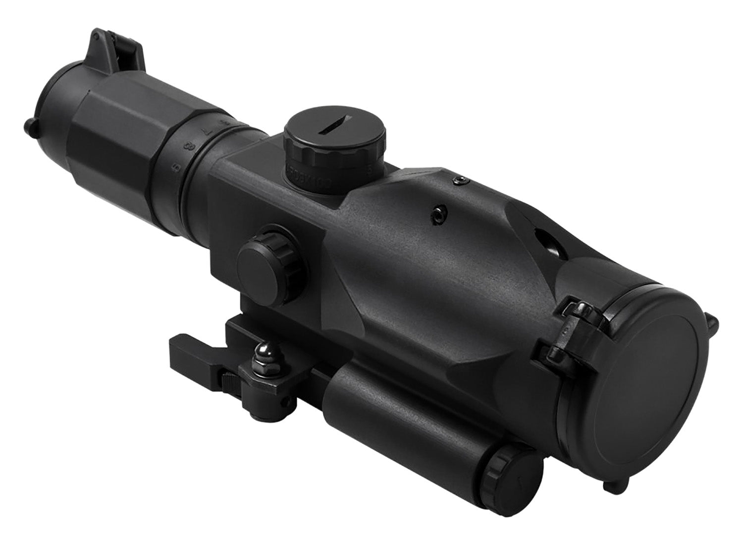 NcStar SRT Gen 3 3-9x40mm Illuminated P4 Sniper Reticle Riflescope with Green Laser Black Anodized