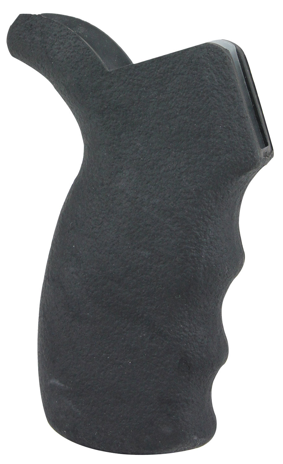 Pachmayr 02466 AR-15 Rubber Overmold Rear Grip with Shallow Finger Grooves Non-Slip Black