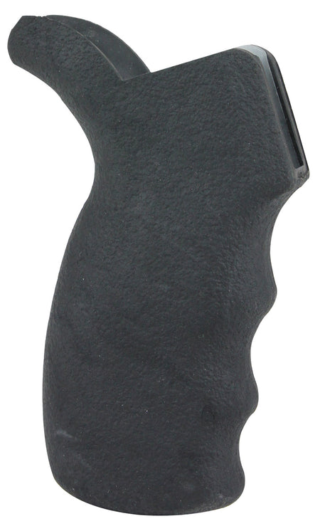 Pachmayr 02466 AR-15 Rubber Overmold Rear Grip with Shallow Finger Grooves Non-Slip Black