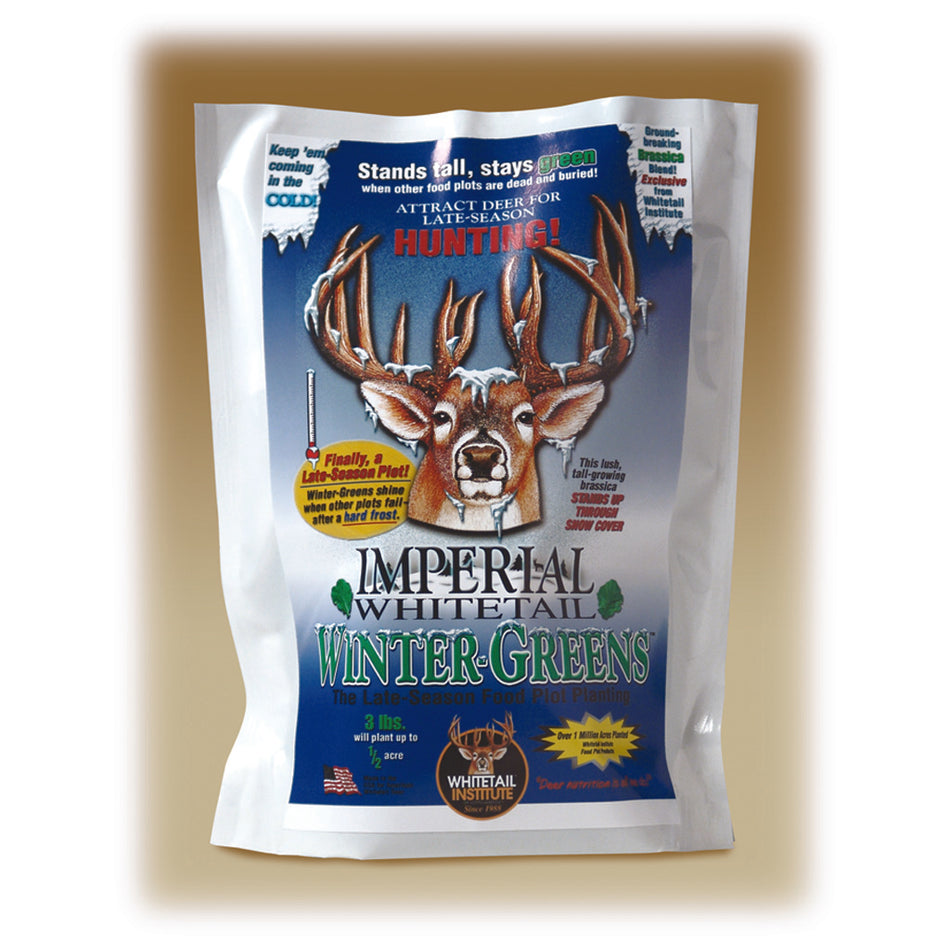 Whitetail Institute Wintergreens Late-Season Brassica Seed 12 lb.