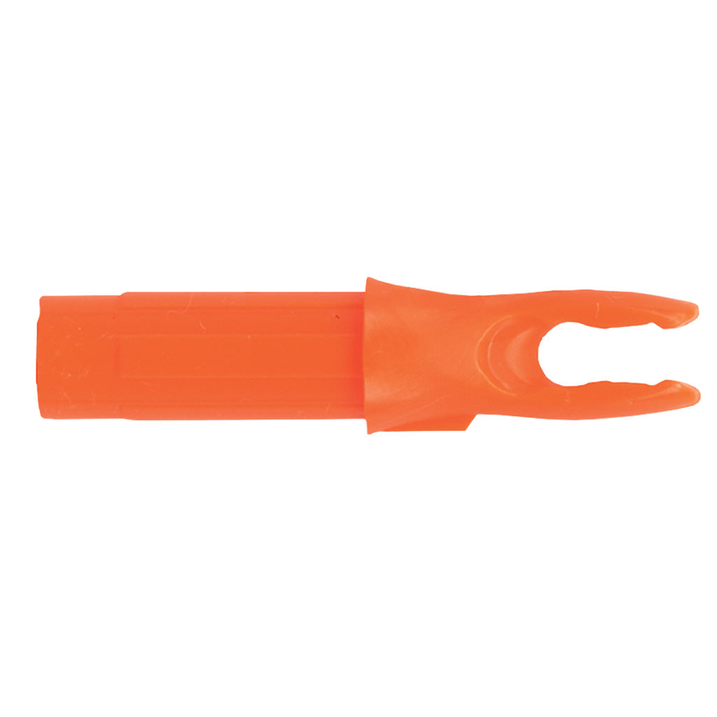 Bohning Blazer Double Lock Nocks Neon Orange Press Fit 12 Pack