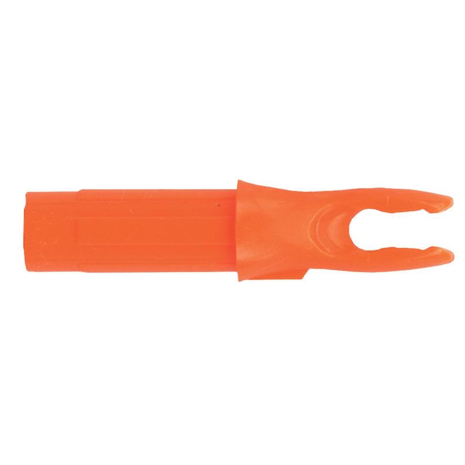 Bohning Blazer Double Lock Nocks Neon Orange Press Fit 12 Pack
