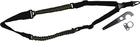 TOC Single Point Tactical Paracord Sling with Adapter & Wrench