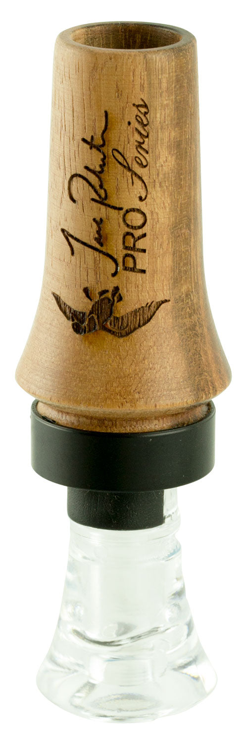 Duck Commander Jase Pro Series Tigerwood Double Reed Open Duck Call Mallard Hen Sounds