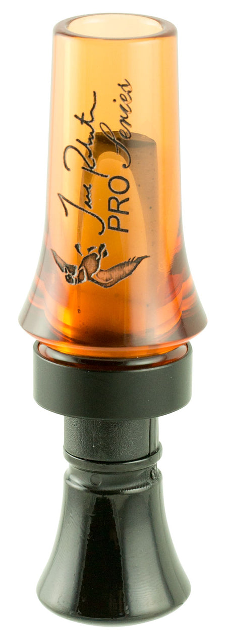 Duck Commander Jase Pro Series Orange Acrylic Double Reed Open Duck Call Mallard Hen