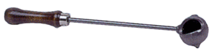 Lyman Cast Iron Lead Dipper with Wooden Handle