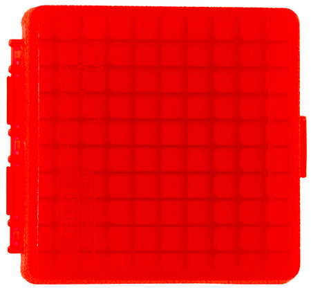MTM Case-Gard P10022M29 Red Polypropylene 100 Round Flip-Top Ammo Box 22 WMR/17 HMR