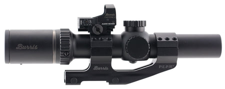 Burris 200437-FF MTAC 1-4x24mm Illuminated Ballistic CQ Scope with FastFire 3 RD and 30mm AR-PEPR Mount