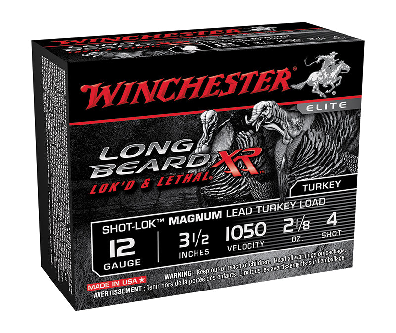 Winchester 12 Gauge Shotgun Shells  #4 2-1/8 oz 3.5 in