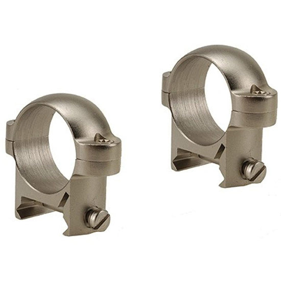 Burris Low Zee 1-Inch Nickel Scope Ring Set