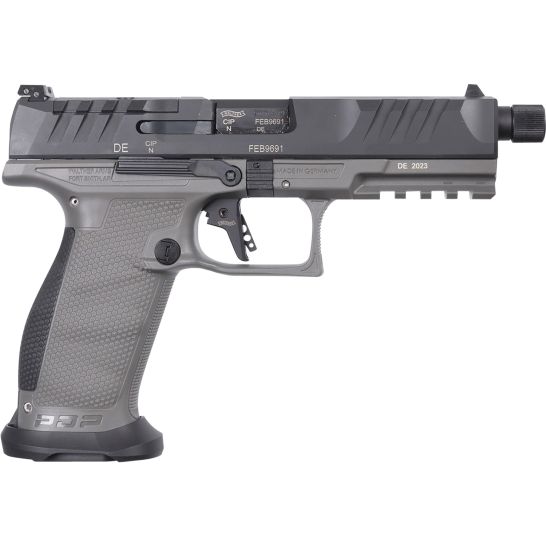 Walther PDP Pro SD Full Size 9mm Luger 10+1 5.10" Threaded Barrel Pistol - Tungsten Gray
