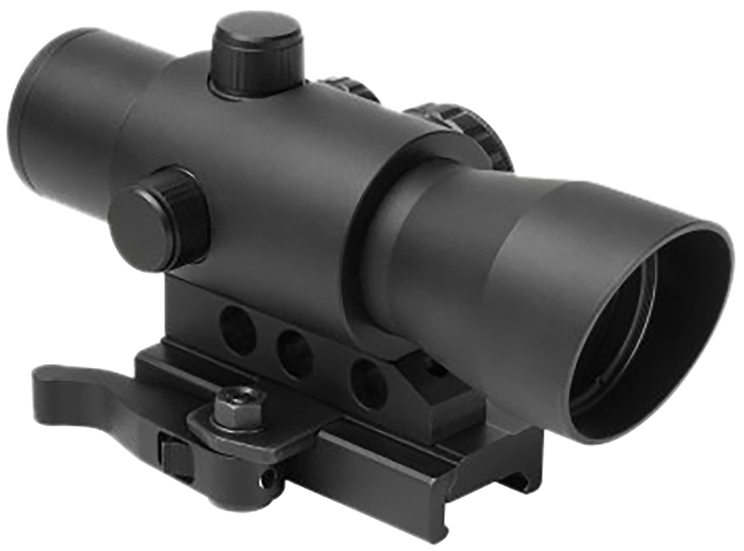 NcStar DMRK132A 1x 32mm Mark III Tactical Advanced Red Green Blue Multi-Reticle Reflex Sight