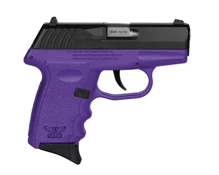 SCCY CPX-3CBPU 380 PSTL BL/PURPLE NO SAFETY 10 RD