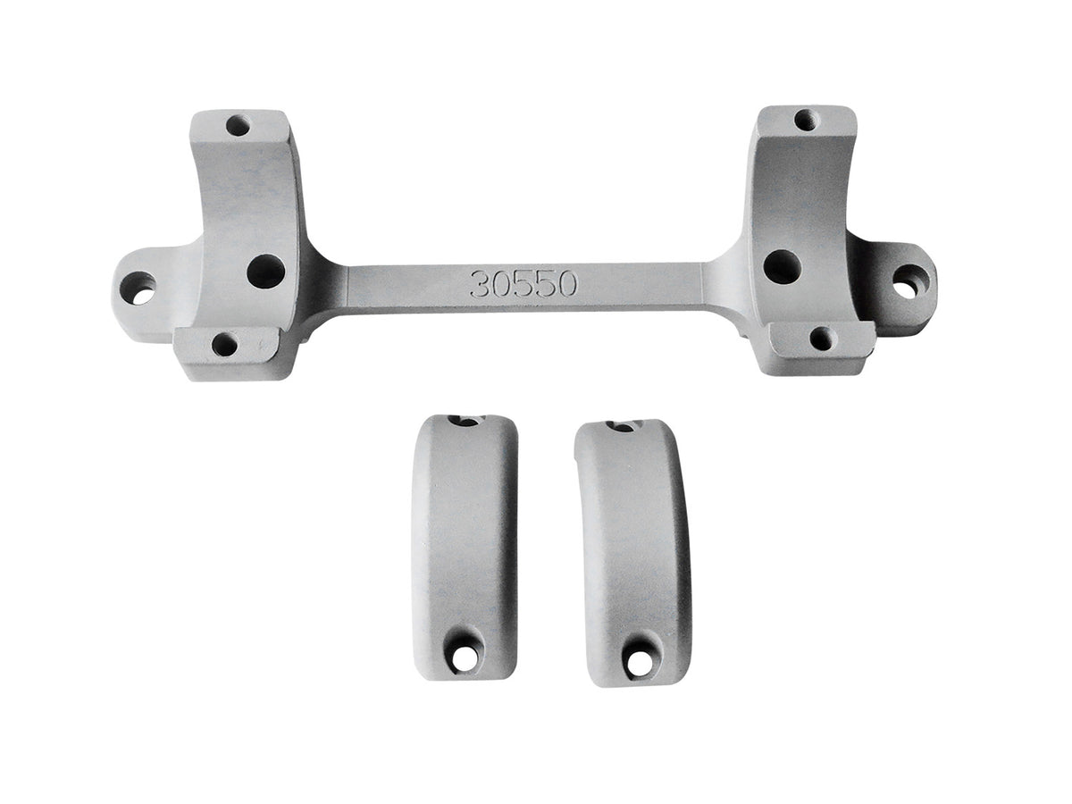 DNZ 30550S Game Reaper 30mm Scope Mount/Ring Combo for Tikka Silver