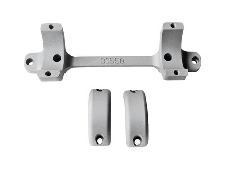 DNZ 30550S Game Reaper 30mm Scope Mount/Ring Combo for Tikka Silver
