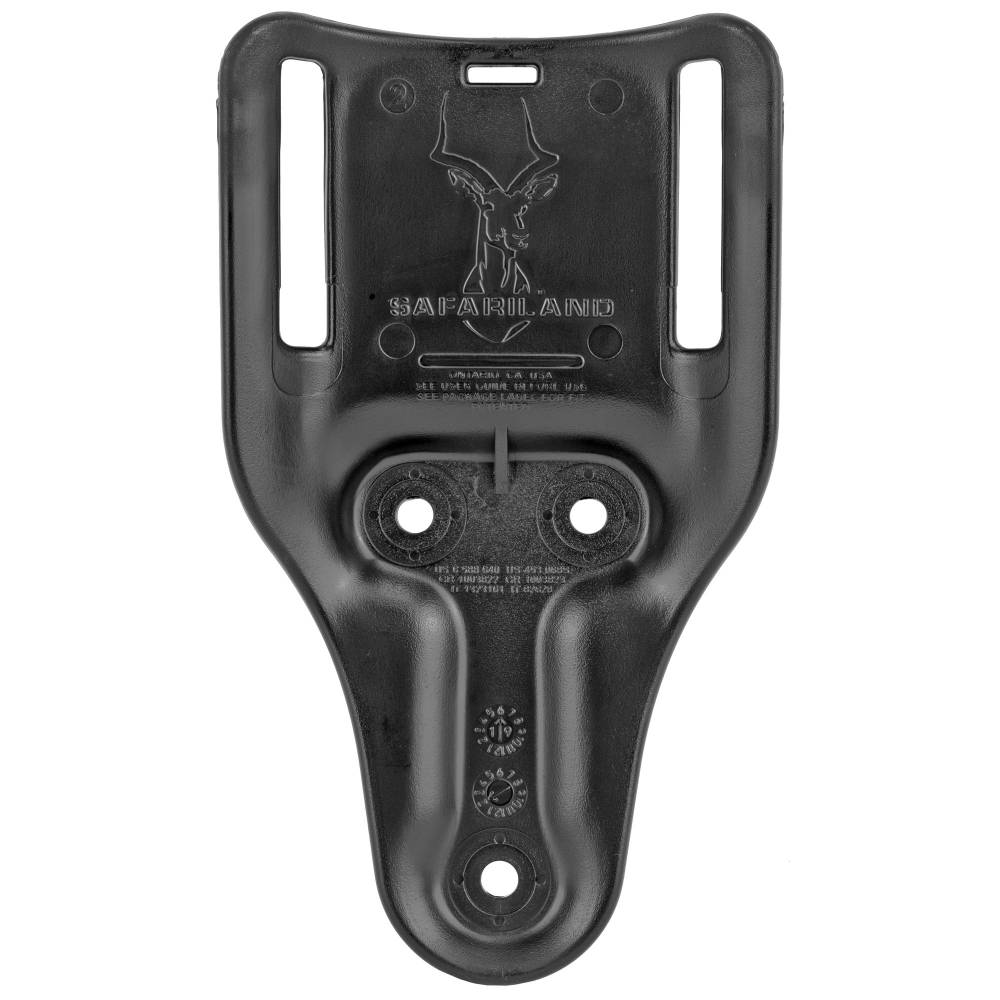 Safariland Mid-Ride Universal Belt Loop Adapter 6070UBL-2-2 Plain Black