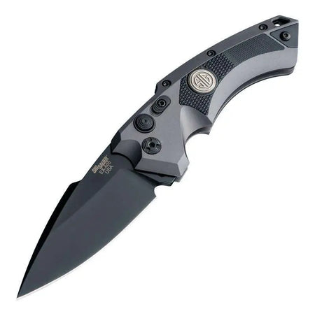 Hogue SIG EX-A05 3.5" Automatic Folder Spear Point CPM154 Black Finish
