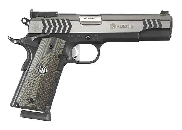 Ruger SR1911 .45 ACP Pistol, Stainless Steel Finish