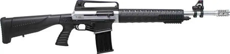 Iver Johnson AR-15 Style 12 Gauge Semi-Auto Shotgun, Black Finish