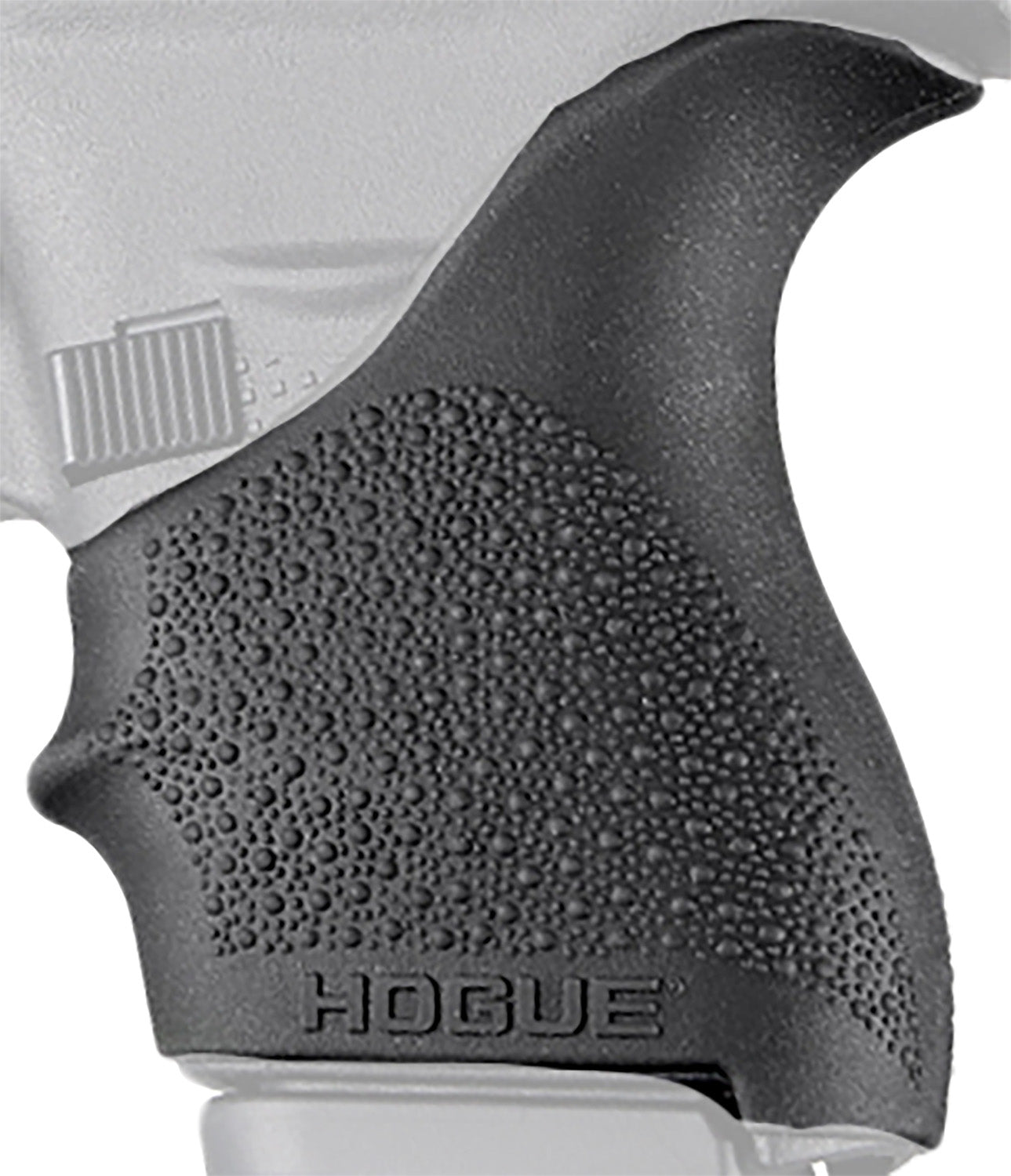 Hogue 18200 Beavertail HandAll Grip Sleeve Black Rubber Glock 42 and 43