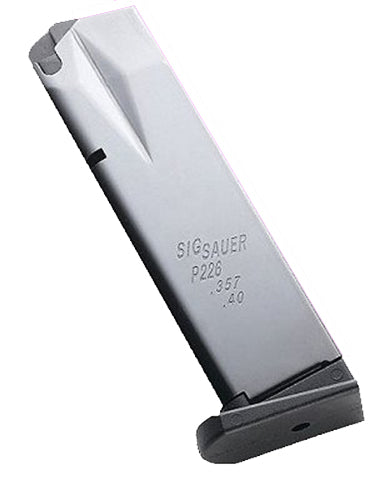 Sig Sauer MAG2264310 P226 10rd .40 S&W/.357 Sig Magazine Blued Steel