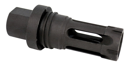 YHM 4302AKA Phantom Quick Detach Flash Hider Black Steel M14x1 LH 30 Cal AK-Platform