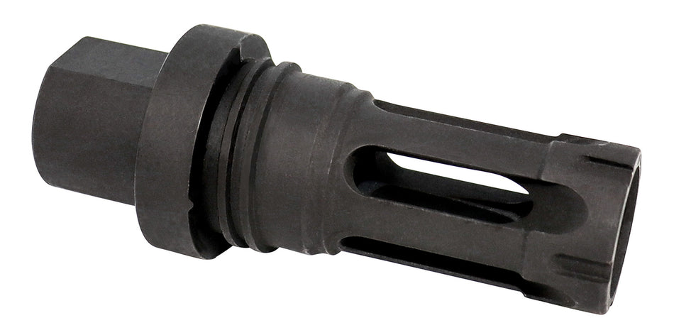 YHM 4302AKA Phantom Quick Detach Flash Hider Black Steel M14x1 LH 30 Cal AK-Platform