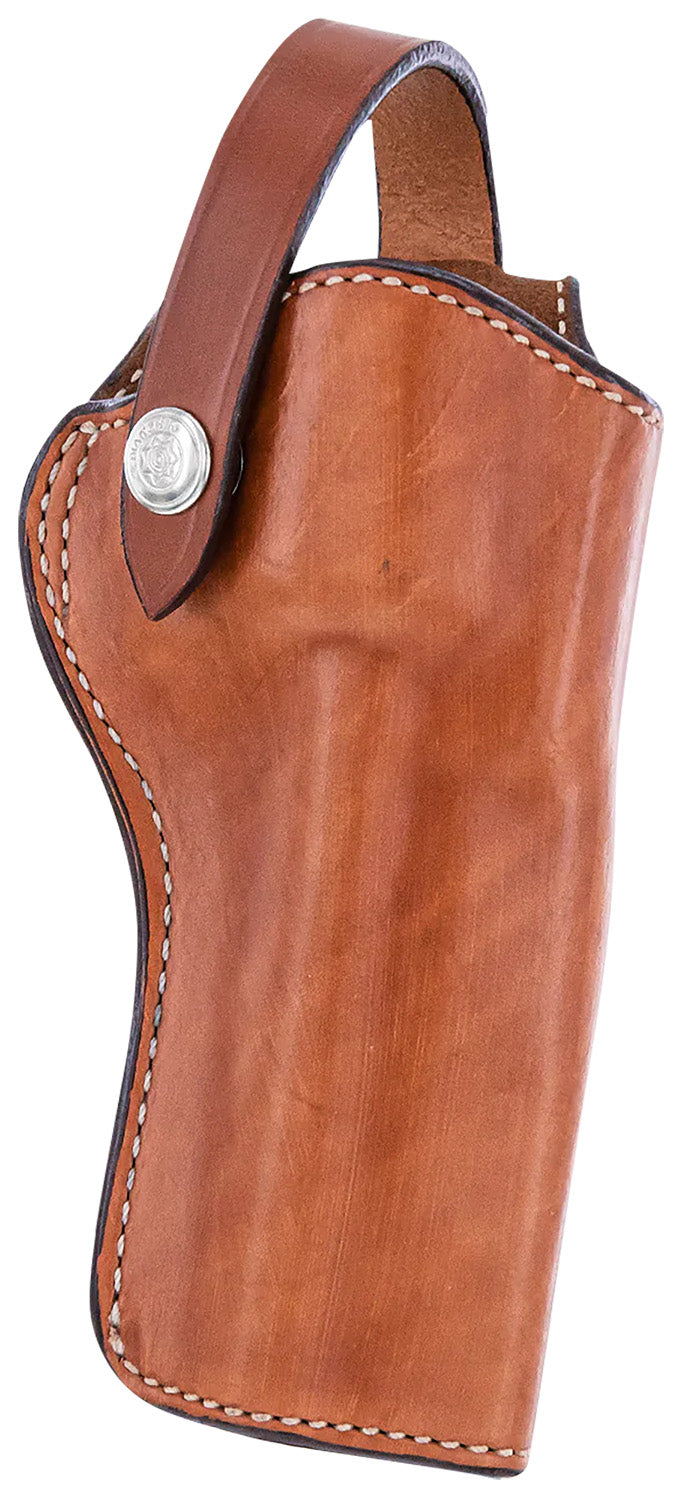 Bianchi 1L Lawman Western OWB Size 01 Tan Leather Belt Loop Holster Compatible w/ Colt New Frontier/Peacemaker 6.5in Barrel