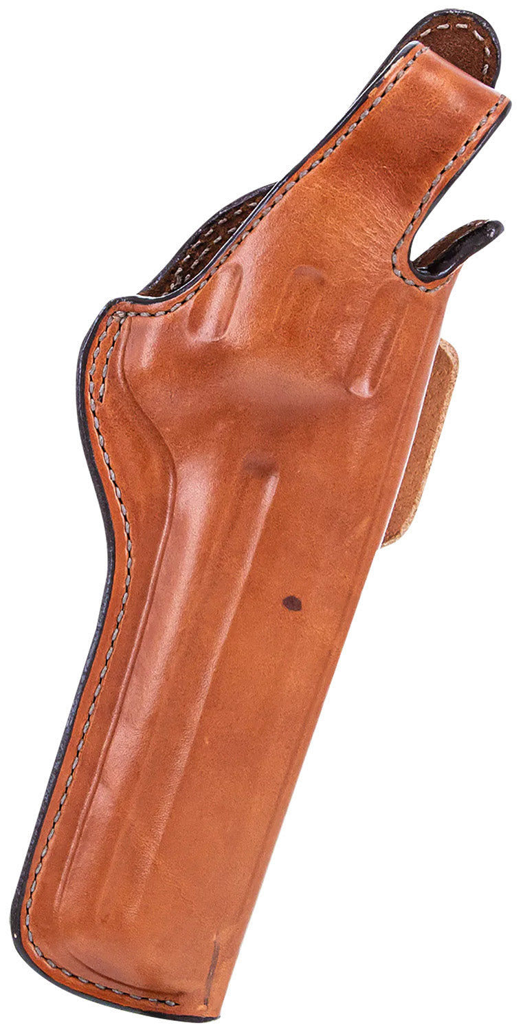 Bianchi 10277 5BHL Thumbsnap Leather Holster OWB Size 05 Tan Belt Loop Right Hand S&W K Frame 2-2.25" Barrel