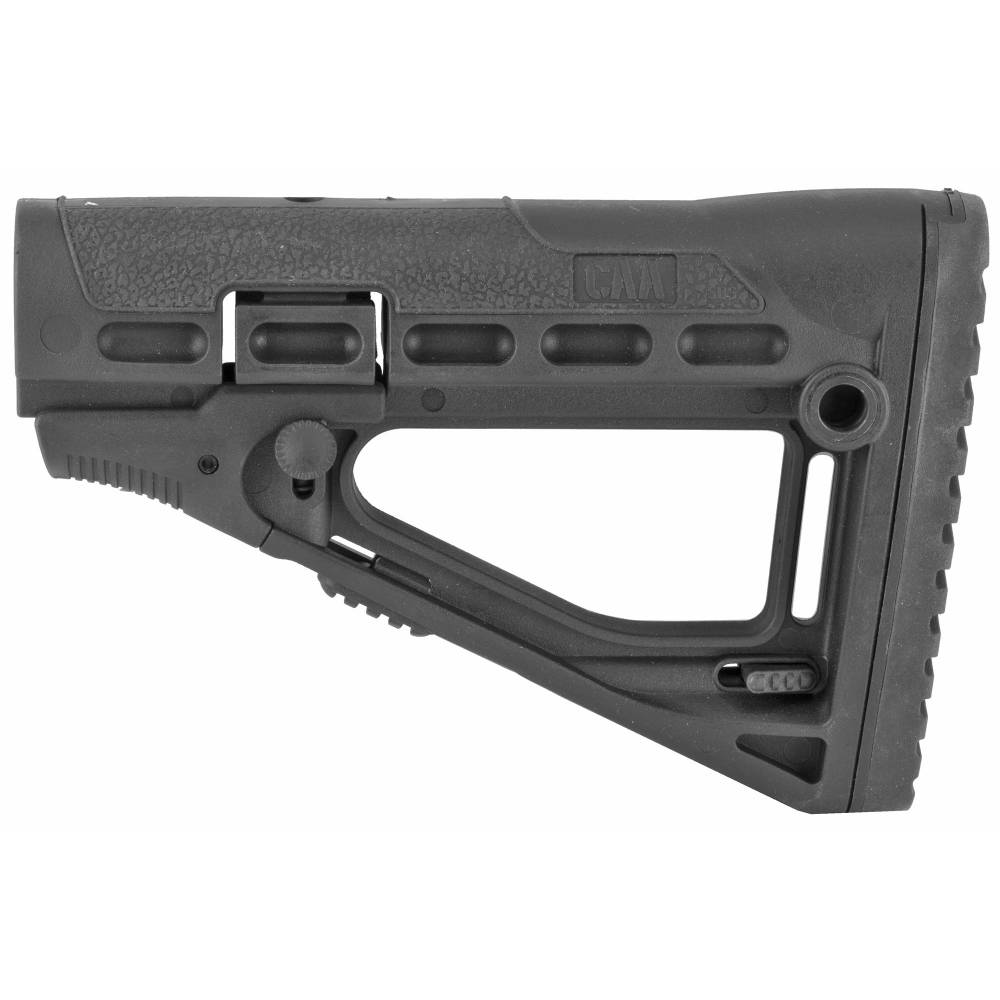 CAA AR-15/M16 M4 Skeletonized Stock Mil-Spec Commercial Black Poly
