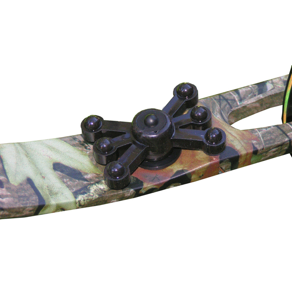 BowJax MonsterJax Bow Limb Silencers Solid Limb Black 2 pk.