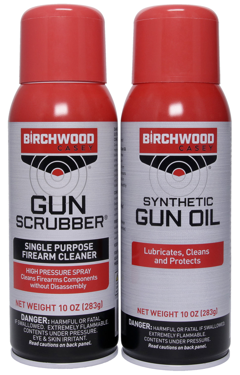 Birchwood Casey 33302 Gun Scrubber and Gun Oil Combo Aerosol 2 Pack